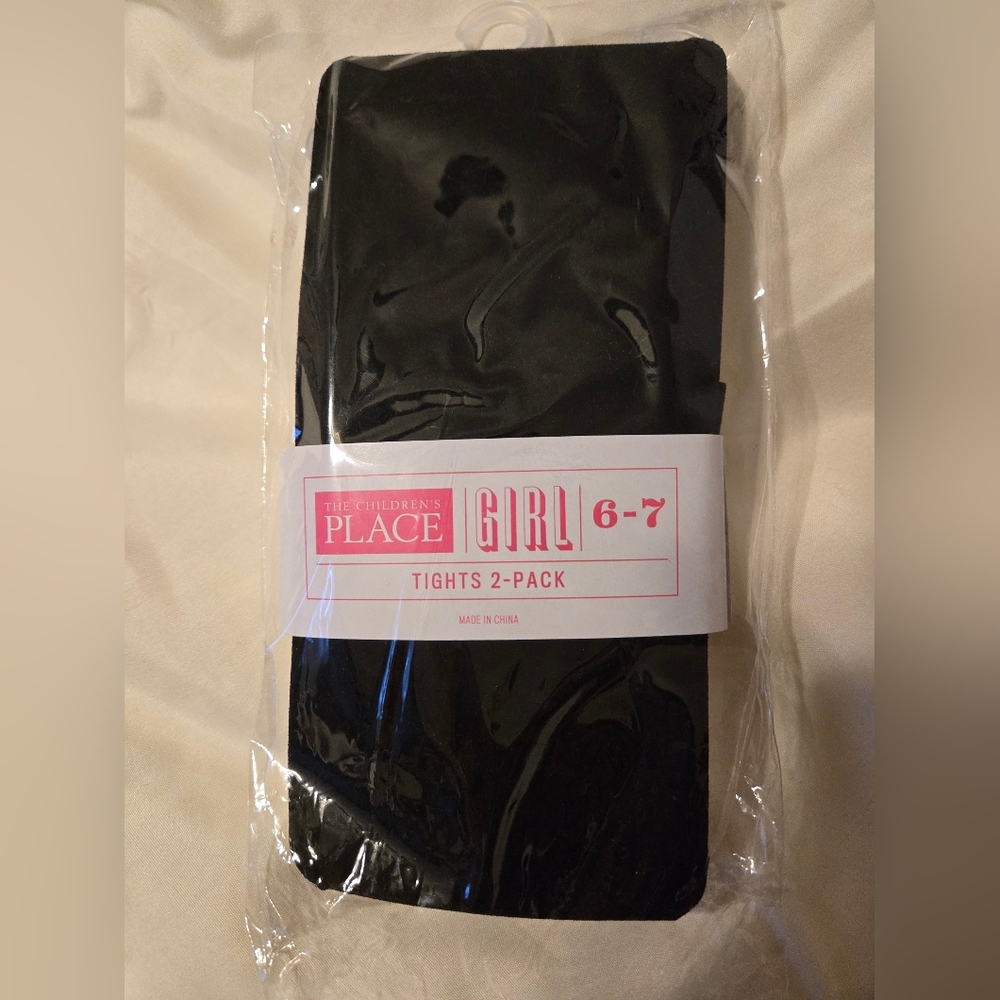 Children's Place White Tights 2-Pack